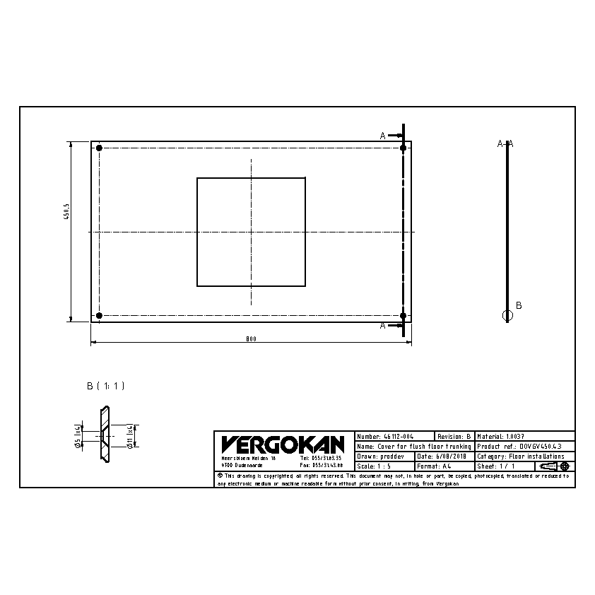 COMMERCIAL DOVGV450.4.3